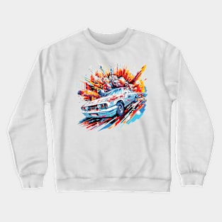 Car Racing Formula 1 Competition Abstract Crewneck Sweatshirt